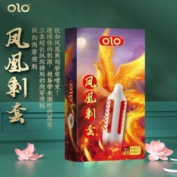 Bao Cao Su BCS OLO phượng hoàng gân gai dài bi kích thích