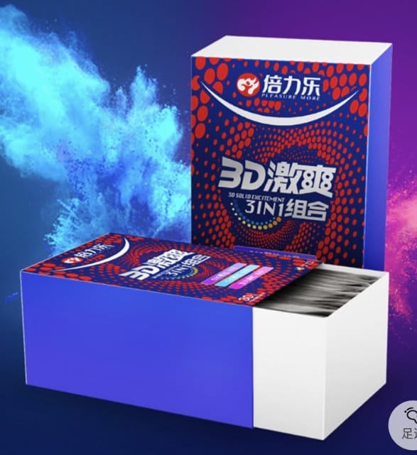 Bao Cao Su Gai 3D Bilile 3 in 1-Hộp 30 cái-2