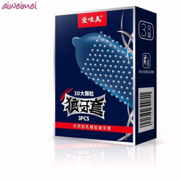 Bao Cao Su Gai 3D Weimei-Hộp 3 cái