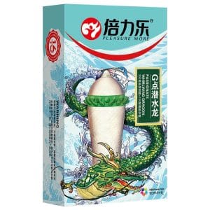 Bao Cao Su HBM rồng xanh lá, gân gai cao cấp, hộp 3 bcs