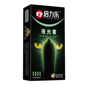 Bao cao su HBM NIGHT dạ quang, phát sáng, huỳnh quang, siêu mỏng-Hộp 7 bao