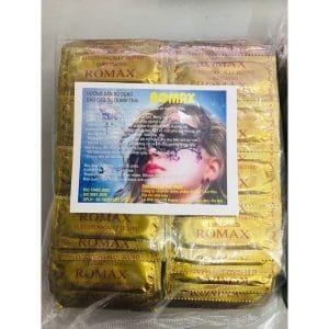 Bao cao su Bịch 120 cái Romax Siêu mỏng-BCS ROMAX 120 cái