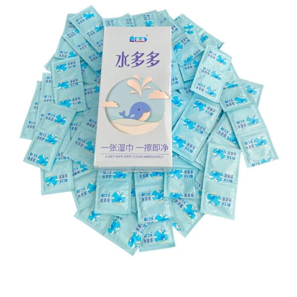 Bao cao su HA Cá heo siêu mỏng nhiều gel Bao cao su gia đình-Hộp 100c-BCS Nhà nghỉ-1