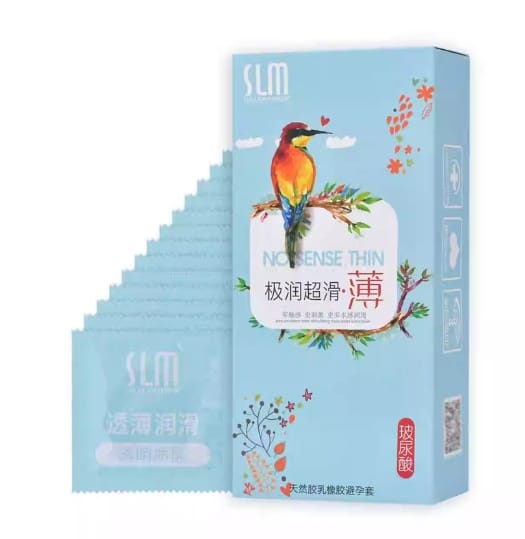 Bao cao su SLM chim siêu mỏng nhiều gel Bao cao su gia đình-Hộp 100c-BCS Nhà nghỉ-3