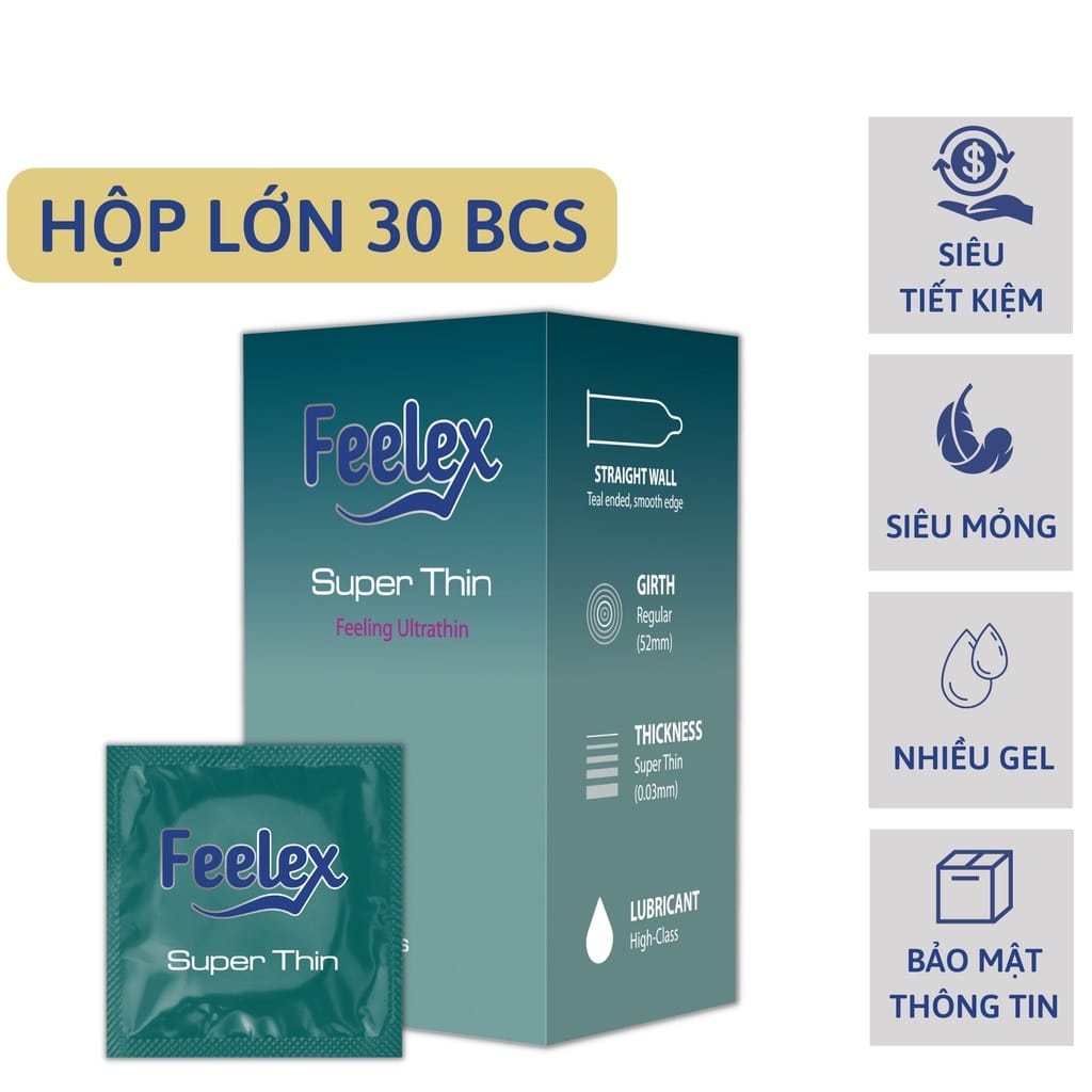 Shop bao cao su Feelex superthin chính hãng ở đâu?