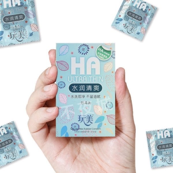 Bao Cao Su HA Ultra Thin hộp 100 cái, siêu mỏng, nhiều gel, bcs gia đình, nhà nghỉ, matxa-6
