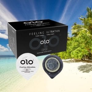 Bao cao su siêu mỏng olo 001 nhiều gel bôi trơn kéo dài thời gian