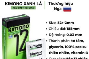Bao cao su Kimono: Lựa chọn tốt nhất cho sức khỏe và niềm vui của bạn