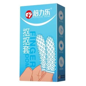 Bao Cao Su Ngón Tay Gai Silicon, Bcs Gai Tăng Hưng Phấn Hộp 2C