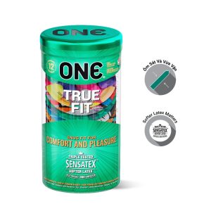 Bao Cao Su ONE-One True Fit Ôm sát size 49mm Hộp 12c