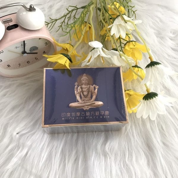 Bao Cao Su Siêu Mỏng Olo Phật Xanh 0.01mm - Nhiều Gel Kéo Dài Thời Gian - Hộp 10 chiếc-1
