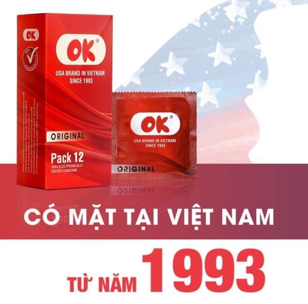 Bao cao su OK không mùi original – hộp 144 cái-3