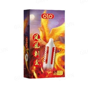 Bao cao su Olo râu đặc biệt, gân gai tăng kích thước có bi chính hãng