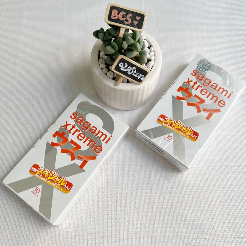 Bao cao su Sagami Superthin - siêu mỏng, co giãn tốt, ôm sát chống tuột, nhiều gel bôi trơn-1