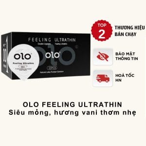 Bao cao su siêu mỏng 001 OiO nhiều gel bôi trơn kéo dài thời gian bcs chống xuất tinh sớm
