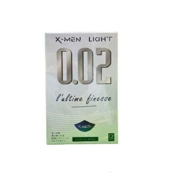 Bao cao su X-men Light loại trơn không gai hộp 12 chiếc-1