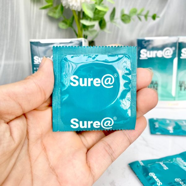 Bao cao su gai Sure Dotted, bao cao su siêu mỏng kéo dài thời gian quan hệ, số lượng 1 bcs-1