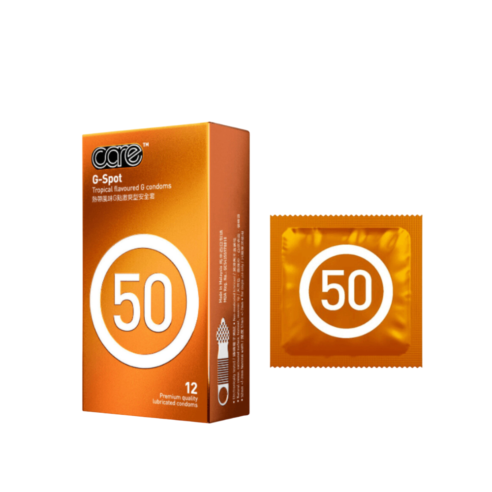 Bao Cao Su Carelatex LATEX 50 Gai Gân, Hương Dứa Rừng Kéo Dài Thời Gian (1)