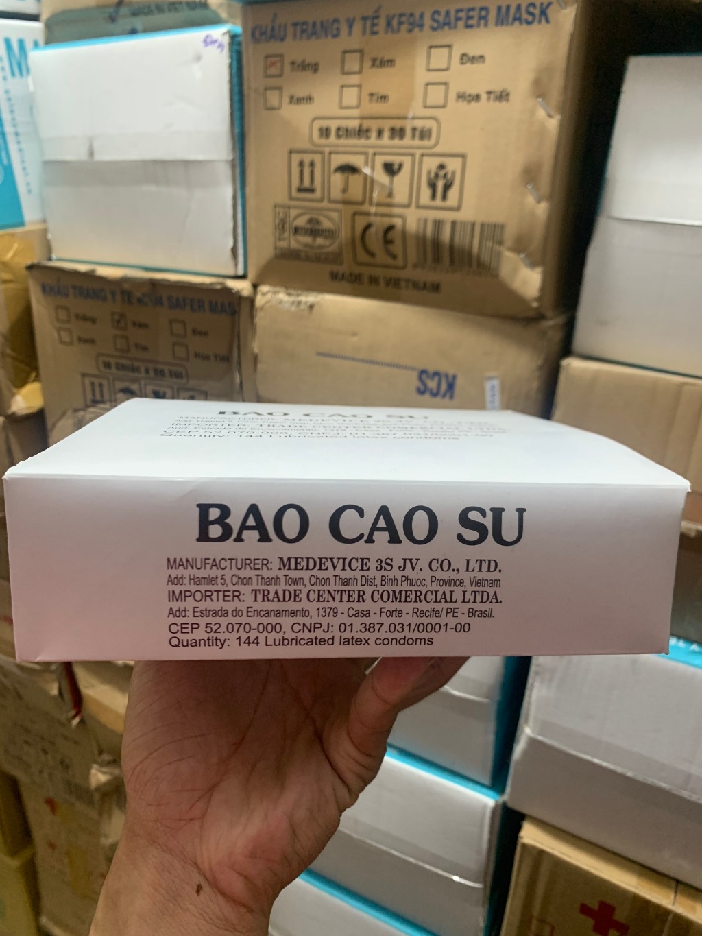 Bao Cao Su EROS giá rẻ dành cho khách sạn , nhà nghỉ-Hộp 144 cái (2)