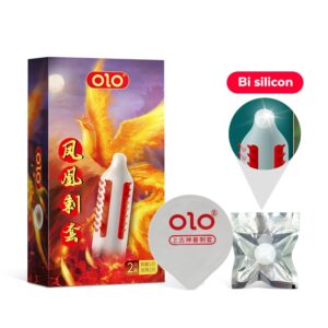 Bao Cao Su Olo Phượng Hoàng, Gai Bi Râu, Siêu Mỏng Nhiều Gel