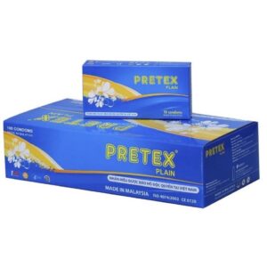 BCS Pretex Plain Malaysia-trơn, không mùi, chính hãng-Hộp 10c
