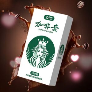 Bao cao su OLO cafe starbucks siêu mỏng, nhiều gel bôi trơn