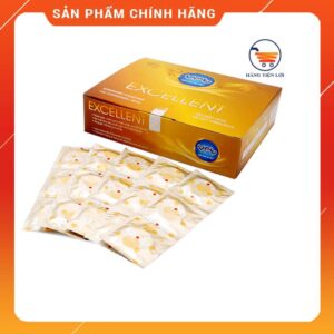 Bao cao su gia đình cao cấp VRT Excellent - Hộp 144c Hàng Chuẩn-BCS Khách Sạn