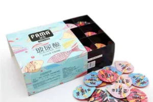 Bao cao su cao cấp Fama nội địa Trung siêu nhiều gel hộp 118 bao