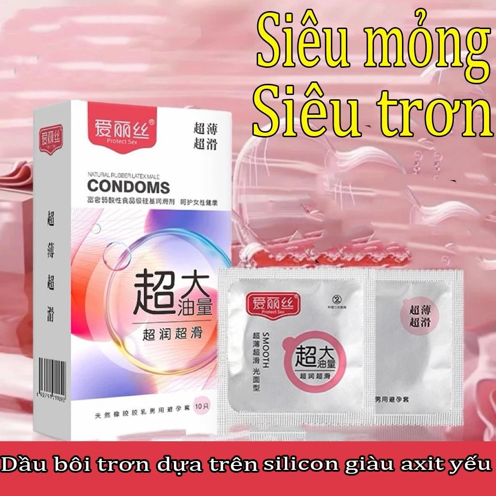 Bao Cao Su Có Gai Siêu Mỏng – Hộp 10 Cái, Lưỡi Mèo Tăng Khoái Cảm-2