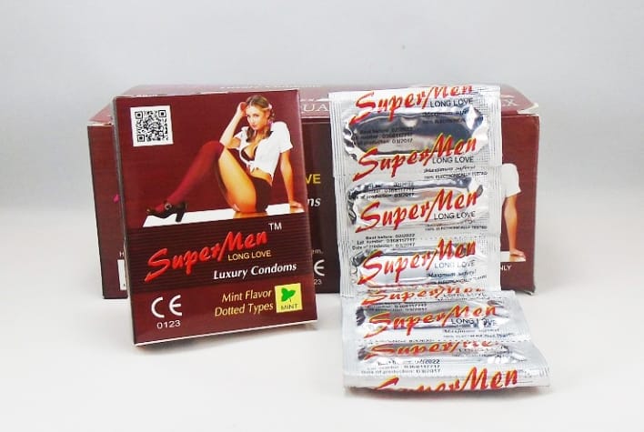 Bao Cao Su Gai Nổi Hương Bạc Hà Super Men 120 Cái Chính Hãng-3