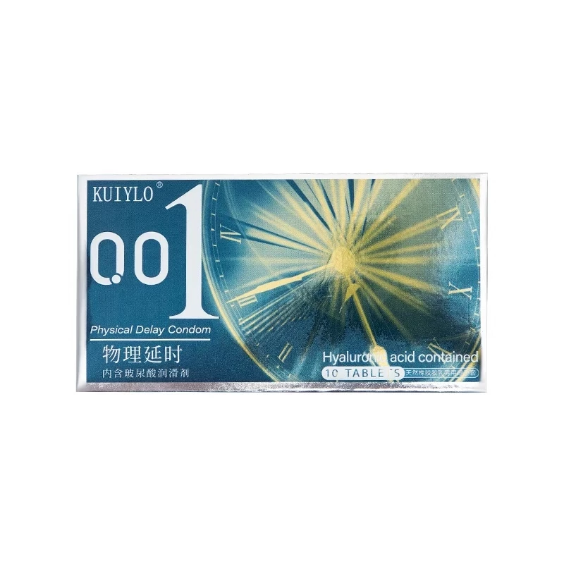 Bao cao su KUIYLO 0.01 Delay – Kéo dài thời gian, siêu mỏng, nhiều gel-1