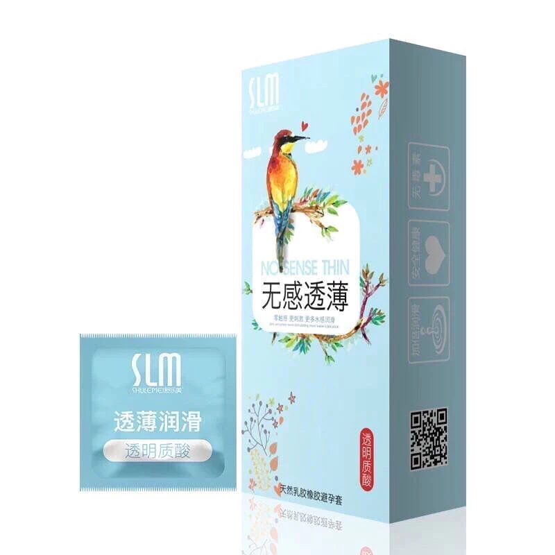Bao cao su nội địa Trung SLM hộp 100 chiếc gốc nước size 52-2