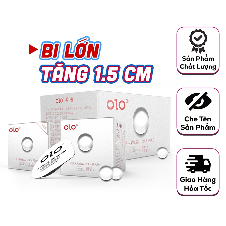 Bao Cao Su OLO Bi Trắng Soft Growth 0.01 – Siêu Mỏng, Tăng 1.5cm, Nhiều Gel (5)