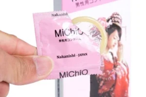 Bao cao su Nhật Bản Michio size 49mm có gân siêu mỏng