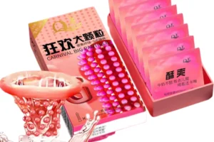 Bao Cao Su Q2 Gai Nổi 1mm – Siêu Mỏng, Kéo Dài, Tăng Khoái Cảm