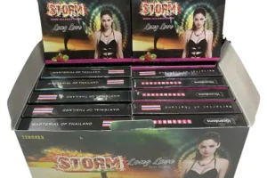 Bao Cao Su Storm Gân Gai – Kéo Dài, Mùi Bạc Hà, Hộp 120 Chiếc