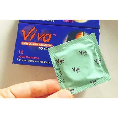 Bao cao su VIVA Gân / Siêu Mỏng - Hộp 12 cái - BCS VIVA-1