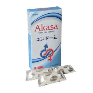 Bao Cao Su Akasa Hộp 10 – Nhiều Gel Bôi Trơn, Kéo Dài, An Toàn Chính Hãng (1)