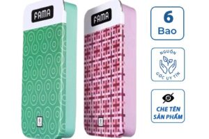 Bao Cao Su Gai 45mm FAMA XS Siêu Mỏng 0.01mm – Kéo Dài, Kích Thích, Hộp 6