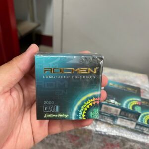 Bao Cao Su Rocmen Long Shock Big Spikes Siêu Gai 2000 Gai Hộp 3 Chính Hãng