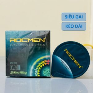 Bao Cao Su Rocmen Siêu Gai + Kéo Dài Thời Gian – Hộp 3 Chính Hãng