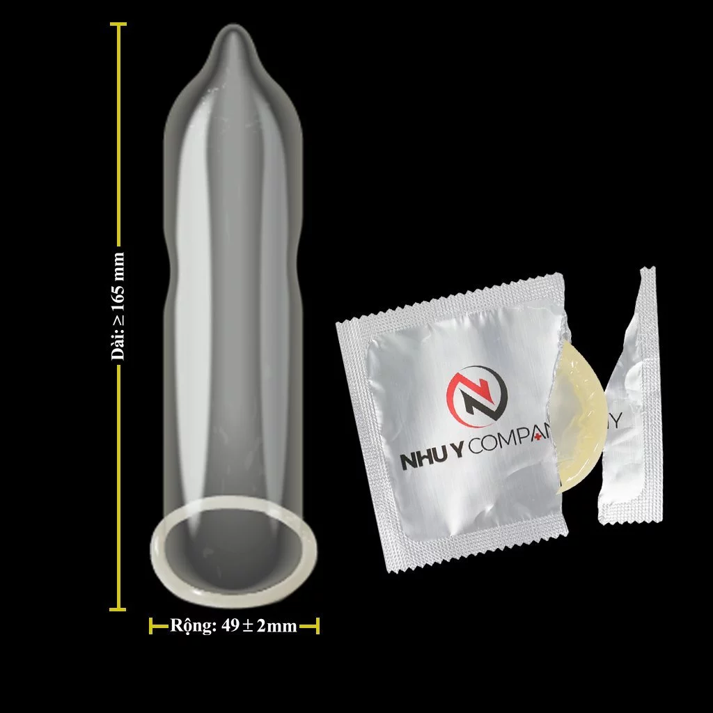 Bao cao su NYDOREX 4 in 1 Trơn Mỏng Hộp 12 – Bạc Hà, Kéo Dài, An Toàn-3