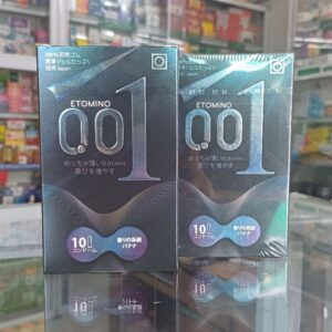 Bao Cao Su Etomino 0.01mm Siêu Mỏng Hộp 10c – Rộng 52mm | Chính Hãng