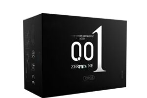 Bao Cao Su 001 Đen Feeling Ultrathin – Siêu Mỏng 0.01mm, Nhiều Gel, Hương Vani – Hộp 10 Cái