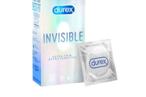 Bao Cao Su Durex Invisible Extra Thin & Sensitive – Hộp 10 Cái