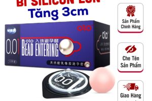 Bao Cao Su OLO Bi Xanh 0.01mm – Tăng 3cm – Siêu Mỏng Như Không – Hộp 10C