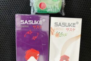 Bao Cao Su Sasuke 5in1 49mm Gân Gai Kéo Dài-Hộp 10 Chiếc