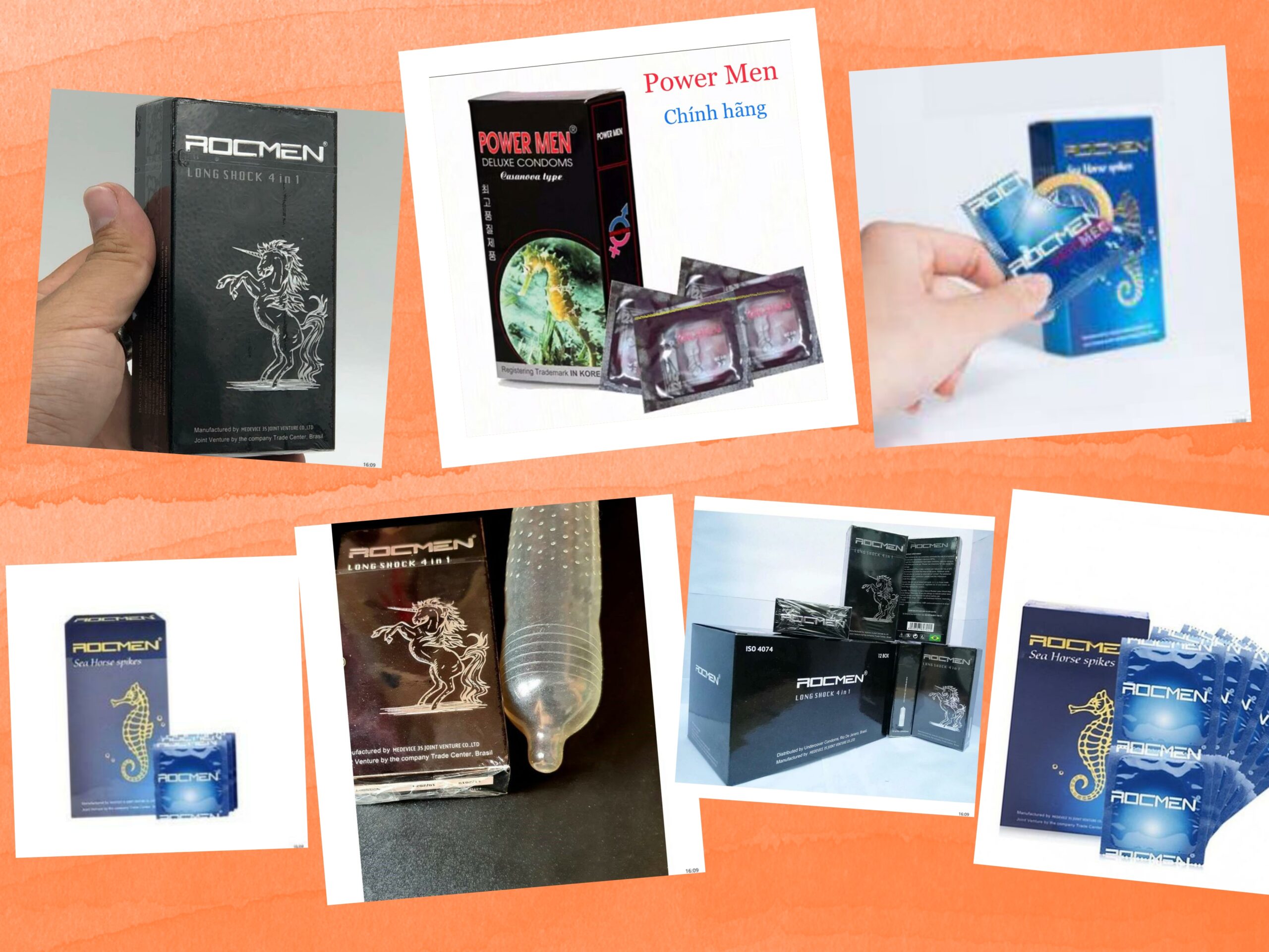 Review 3 Bao Cao Su Kéo Dài Thời Gian Tốt Nhất Rocmen Xanh, Power Men, Longshock (4)