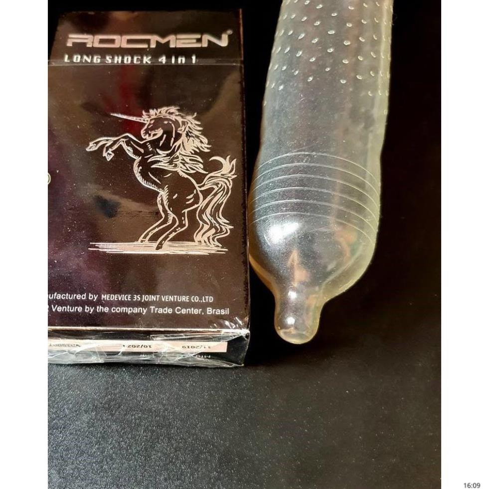 Review 3 Bao Cao Su Kéo Dài Thời Gian Tốt Nhất Rocmen Xanh, Power Men, Longshock (8)