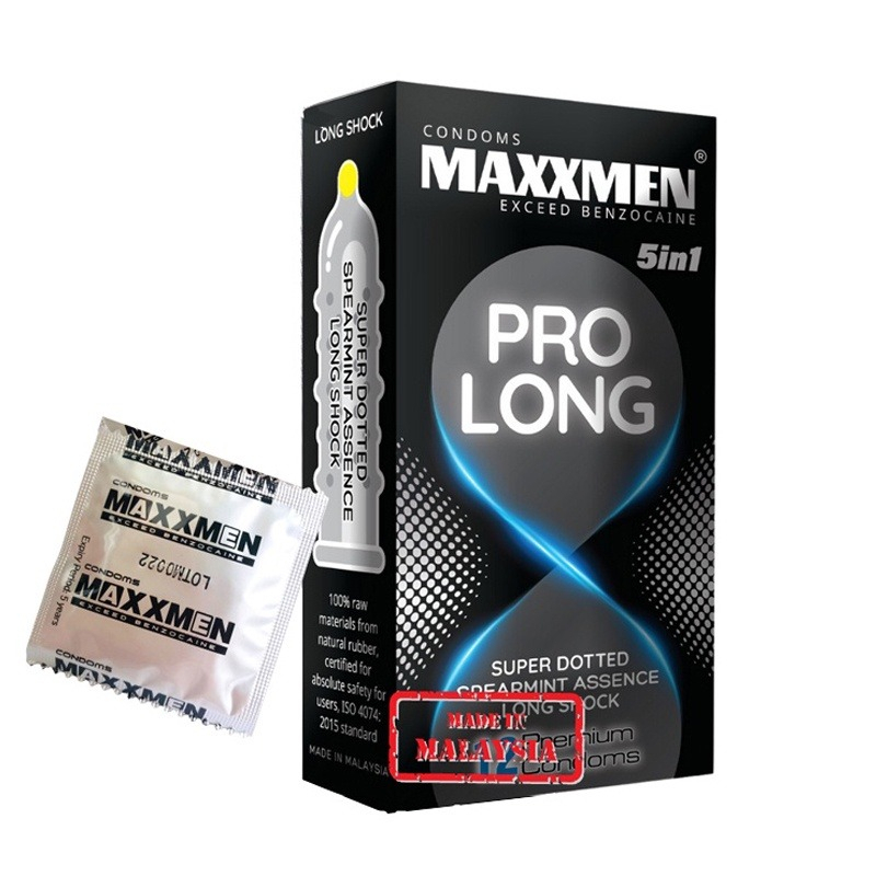 Bao Cao Su MAXXMEN Prolong Gân Gai Siêu Mỏng – Kéo Dài Thời Gian Hiệu Quả (3)